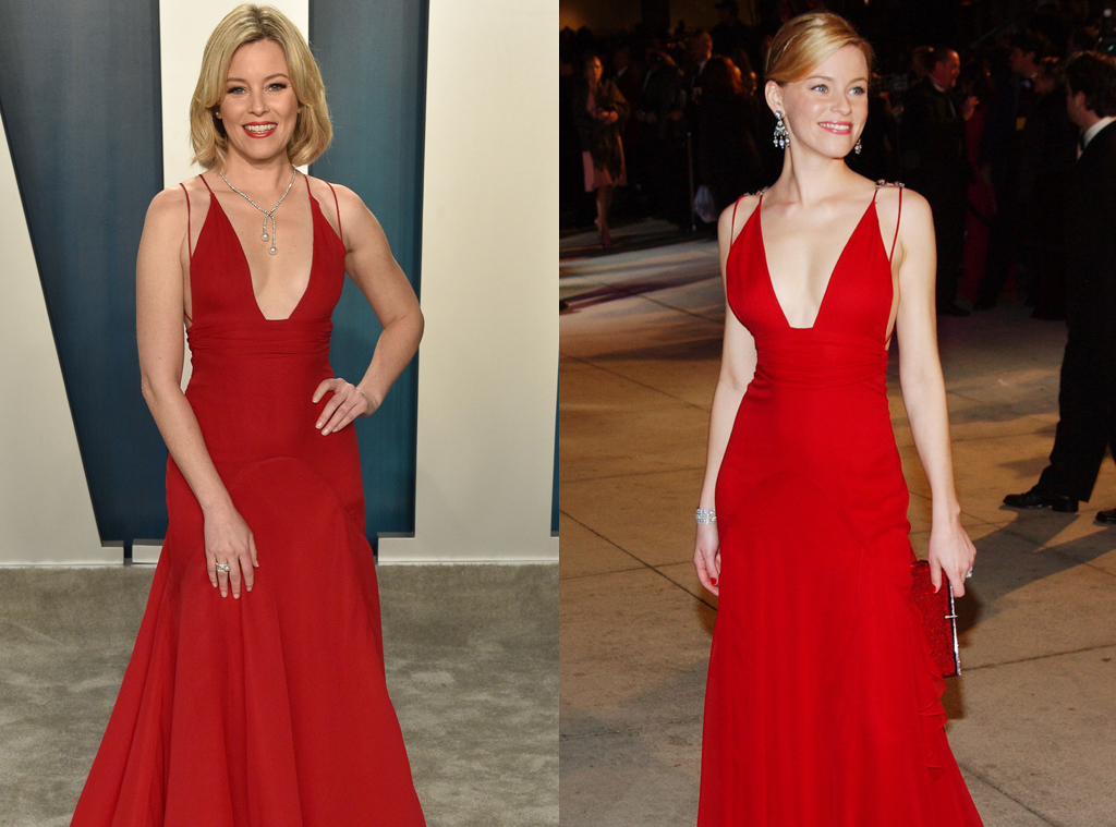 Elizabeth Banks Wore Her 2004 Oscars Dress to the Vanity Fair Party
